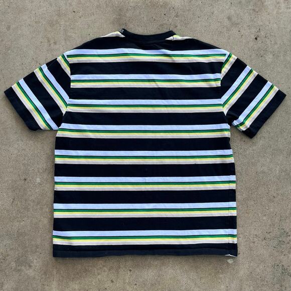 Y2K Guess Originals Striped T-Shirt Small - Picture 6 of 6